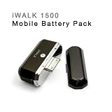 iWALK 1500 Rechargeable Mobile Battery Pack (Black) for Apple iPhone & iPod models