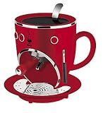 Produkt-Bild: Bialetti Tazzona rot, Elektrische Espressosiebtr&auml;germaschine mit Dreifachbr&uuml;hfunktion