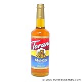 Torani Mango Syrup - Italian Syrup 750ml - 25.4oz by R. Torre & Co.