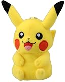 Takara Tomy Pokemon Black & White Talking Plush Toy - 6" Pikachu (Japanese Import)