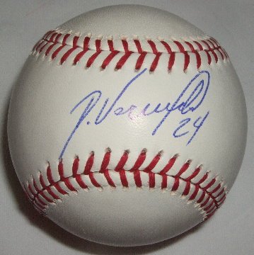 Dayan Visciano Autographed Major League Baseball W/PROOF, Picture of Dayan Signing For Us, Chicago White Sox