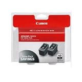 Canon Usa Pg-40 Black Twin Pack Ink Cartridge Printer Technology Ink-jet