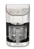 Krups KM4065 Precision Stainless-Steel Coffeemaker with 12-Cup Glass Carafe
