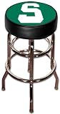 Michigan State Spartans Double Rung Swivel Bar Stool