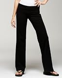 bebe Foldover Logo Yoga Pant