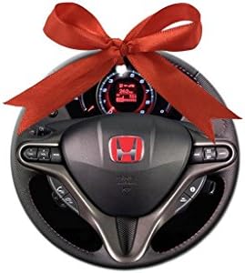 ARTSNOW DESIGN Polos Honda Civic Custom Gift Round Christmas Ornaments Ceramic Crafts Home Decoration