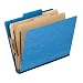 Pendaflex 2257LB Pendaflex Pressguard Classification Folders, Lgl, 6-Section, Light Blue, 10/Box
