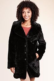 Faux Fur Textured Coat