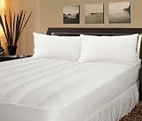 D-3 200TC Thread Count Polygel Filled Mattress Pad Cal.King Size White 1 Piece 1x Mattress Pad