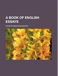 Book: A book of English essays - RareBooksClub.com