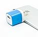 Wall Charger, OKRAY [3-Pack] 5V/1AMP 1-Port USB Wall Home Travel Charger Plug Power Adapter For iPhone 6/6 plus 5S 5 4S,Samsung Galaxy S6 S5 S4 S3,HTC One M8 M9,LG G2 G3,Blackberry,Motorola And More (Blue Green Pink)