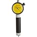 Starrett 687M-2Z Millimeter Reading Countersink Gauge With Yellow Dial, 82 Degree Angle, 4-9mm Range
