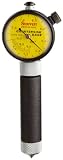 Starrett 687M-2Z Millimeter Reading Countersink Gauge With Yellow Dial, 82 Degree Angle, 4-9mm Range
