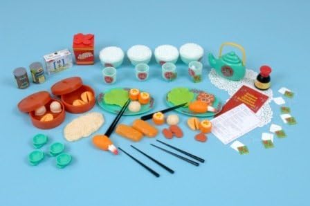 Childrens Plastic Chinese Food Set-A1435 by Alphabet Educational Supplies