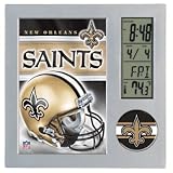 New Orleans Saints Desk Clock - NFL Desk Clocks