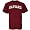 Harvard Crimson Vertical Arch Logo T-shirt