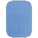 Hoffmaster 310659 Linenized Bond Placemat, 14" Length x 9-3/4" Width, Tiffany Cut, Marina (Case of 1000)