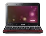 Samsung N220 Plus 10.1-inch Netbook (Intel Atom N450 1.66GHz, 1 GB RAM, 250 GB HDD, Bluetooth 3.0, Webcam, Windows 7 Starter (Red/Black))