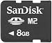 SanDisk SDMSM2-008G-A11M 8GB M2 Memory Stick Micro (Black)
