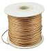 5M x 1mm Gold Cotton Necklace / Bracelet Jewellery Making Cord. Strong Yet Soft and Silky to the touch.