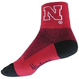 Sock Guy Nebraska Cornhuskers Quarter Socks