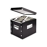IMAGE OF Snap-n-Store SNS01533 Snap Together Letter-Size File Box, Black