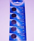 5 X CR2032 DL2032 5004LC CR 2032 Batteries Cells 3V
