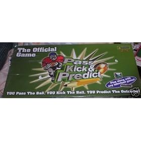 Pass, Kick and Predict Football Play Along Game