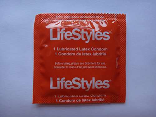 LifeStyles RIBBED PLEASURE Condoms - Also available in quantities of 12, 25, 100 (50 condoms)