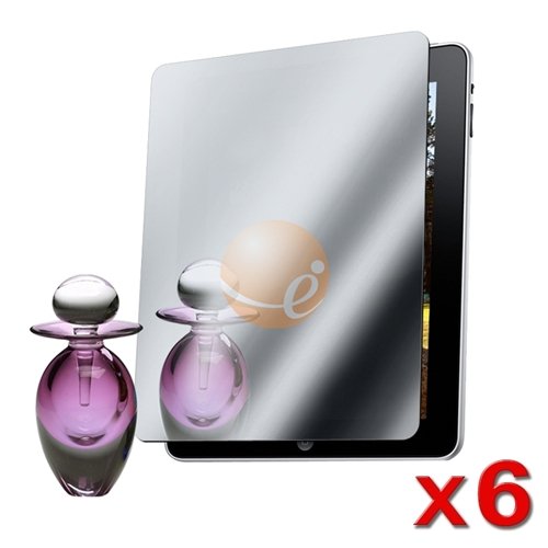 Best Price 6 Pack of 9.7'' Premium Mirror Screen Protectors for Apple iPad Tablet
