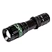 3000 Lumen Zoomable Cree Xm-l T6 LED Flashlight Torch Zoom Lamp Light Black