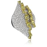 nOir Artisian Clamshell Ring, Size 7