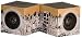 OrigAudio Fold n Play Recycled Speakers for iPod, iPhone, and Any Standard 3.5mm Jack (Cityscape) image 1