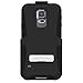 Seidio DILEX Case with Metal Kickstand and Holster Combo for Samsung Galaxy S5 - Retail Packaging - Black