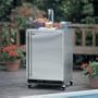 Marvel 60HKSSXF 24" Deluxe Half Keg Beer Dispenser, Caster Wheels, Aut