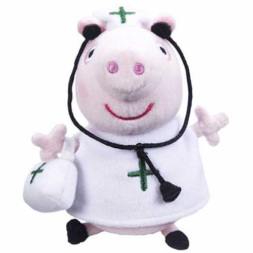 Peppa Pig Plush Collectables Nurse Peppa Picture