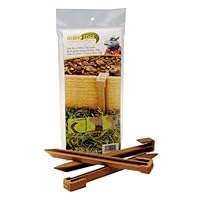 Master Mark Plastics 99205 Rhino Edge Landscape Edging Install Stakes - 5 Pack Cedar