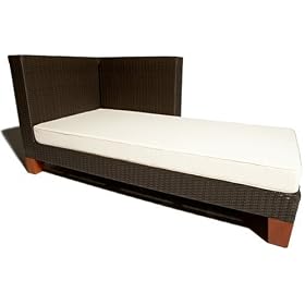 Strathwood Camano All-Weather Wicker Sectional Lounge Sofa