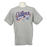 Edmonton Oilers Vintage Decal T-Shirt Size Medium