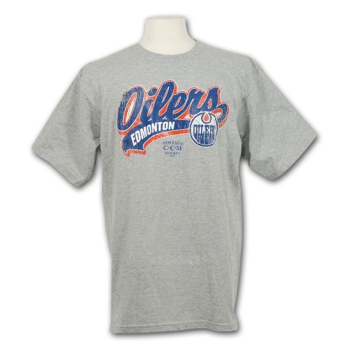 Buy Edmonton Oilers Vintage Decal T-Shirt