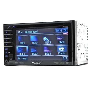 Brand New Pioneer Avh-p3100dvd In-dash 5.8" Double Din (4" Tall) Motorized Touch-screen Monitor with Dvd/cd/mp3/dvd-r Player + Sirius/ipod/bluetooth Ready and a Usb Interface and an All New Touch Screen User Interface