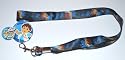 Diego Lanyard Key Chain Holder Dark Blue