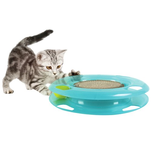 Kitty City Swat Track and Scratcher - 11"