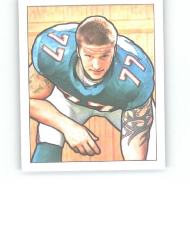 2011 Topps 1950 Bowman #66 Jake Long - Miami Dolphins (Miniature Size) (Football Cards)