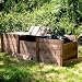 Compost Bin Triple Wooden