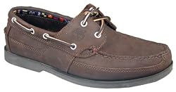 Timberland Mens Kia Wah Bay Chocolate Oiled Nubuck Boat