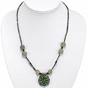 Handmade Jade & Silver Necklace