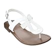 Women's Merona&reg; Eleora Flat Sandals - White Patent