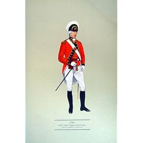 Fusiliers 1966 d'Army Uniforms Officer Light Company 1790