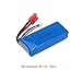 Andoer 2Pcs 7.4V 2000mAh Round Connector Battery Batteries For Syma Venture X8c X8w X8g Quadcopter Drone